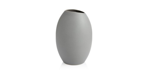 Vase FANCY HOME Stones 23 cm, grau