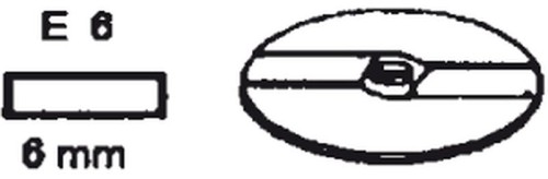 NEUMÄRKER Schneidscheibe E 6 für Multi-Gemüse-Schneider