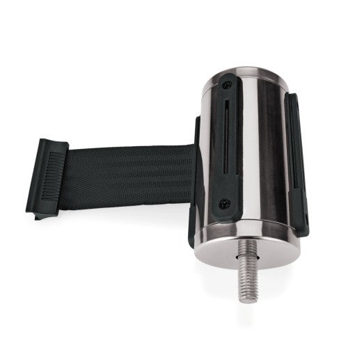 Gurtband, Gurtanschlüsse mit 4 Wege System, Gurtband auswechselbar, Gewicht 10 kg, Höhe 95 cm, Pfosten Ø 10 cm, Bodenteller Ø 35 cm.