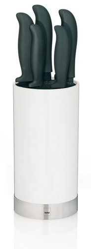 KELA Messerblock Acida weiß Ø11cm