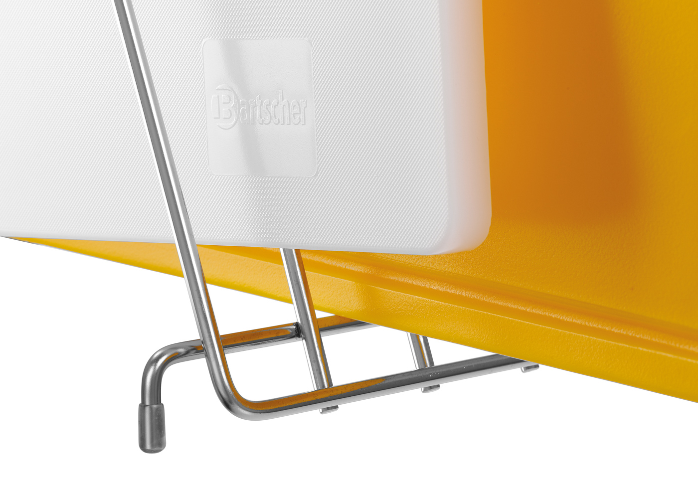 Bartscher Schneidbrettständer 60 |Aufnahmefähigkeit: 6 Schneidbretter | Maße: 26,5x 28 x 30,5 cm. Gewicht: 1,2 kg