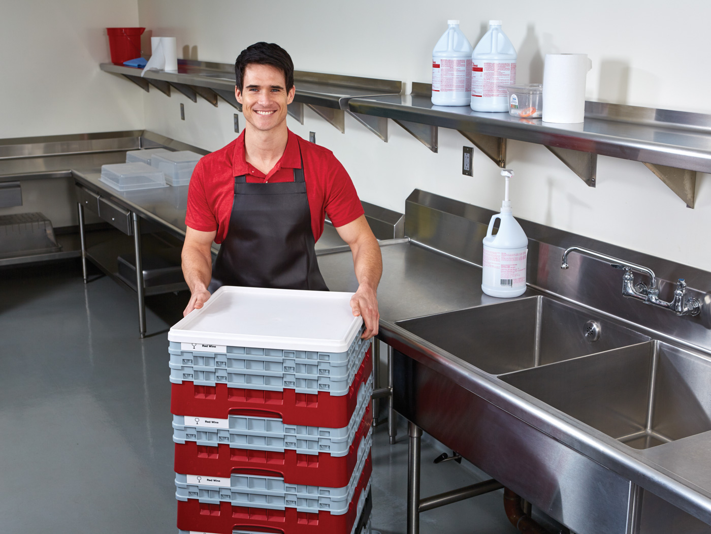 Camrack® mit 25 Fächern 17,4cm maximale Höhe von Cambro