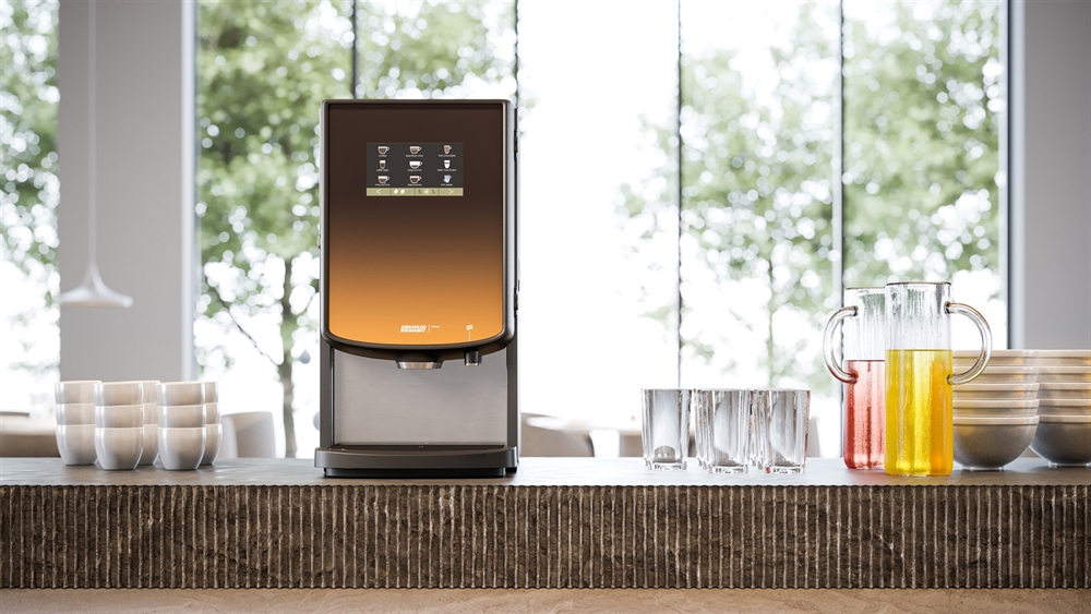 BONAMAT Instant Kaffeevollautomat Bolero 43, große Auswahl an Getränken (insgesamt bis zu 36), Touchscreen