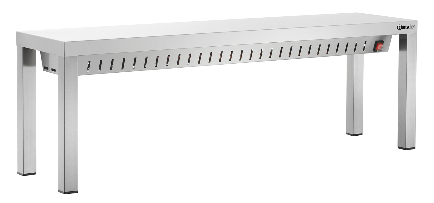 Bartscher Wärmebrücke WBS800 I1HR | Inklusive: -| Maße: 80 x 30 x 40,0 cm. Gewicht: 8 kg