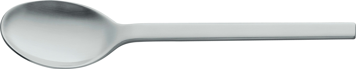 Sahne & Suppenlöffel, Silber, mattiert, 19 cm, Serie: Minimale mattiert. Marke: ZWILLING