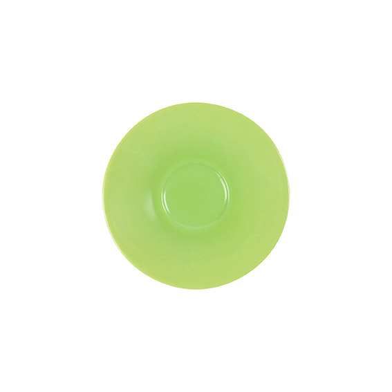 Untere zu 4881 14,5 cm - Form: Table Selection -, Dekor 78884 hellgrün - aus Porzellan. Hersteller:, Eschenbach. "Made in Germany".