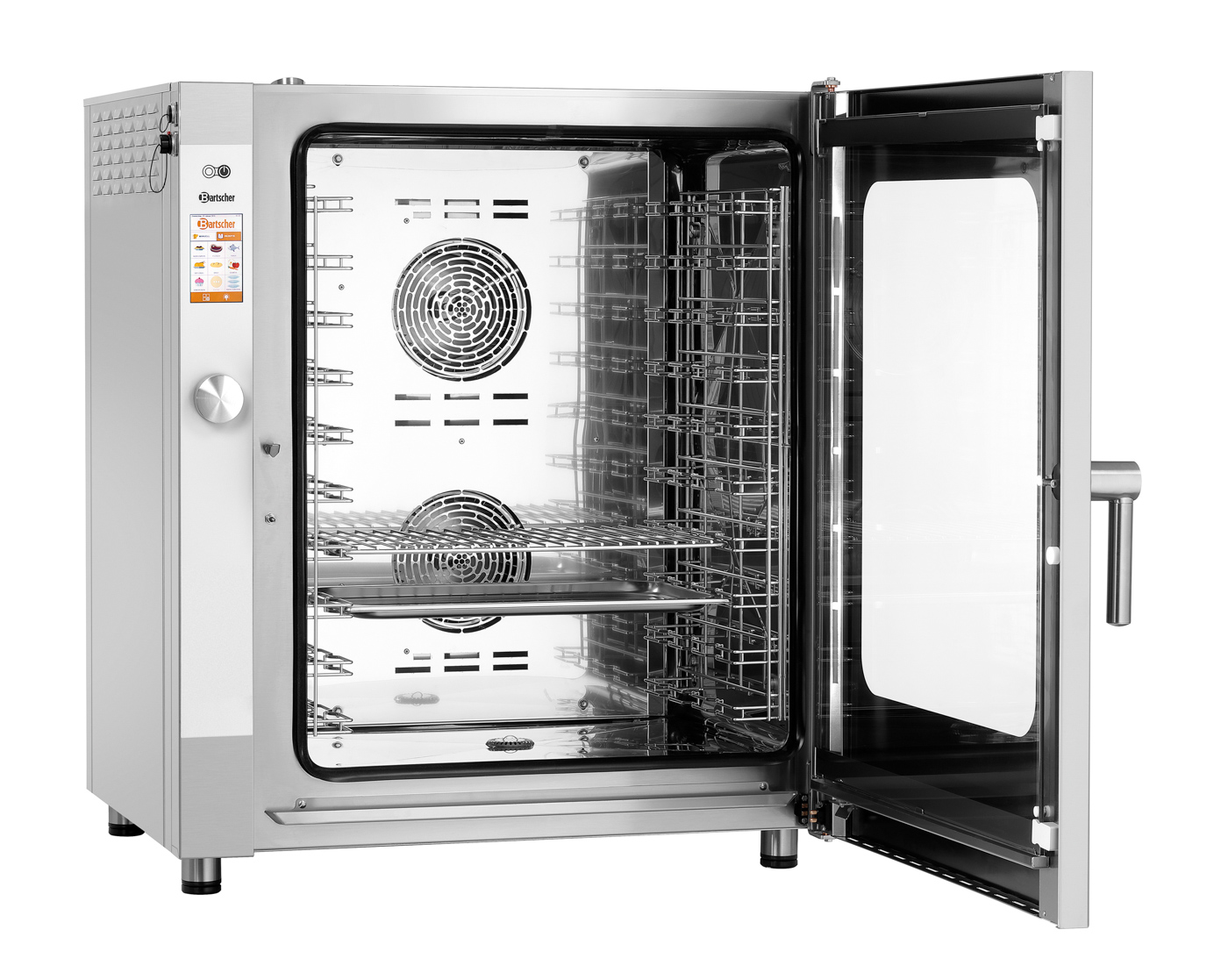 Bartscher Kombidämpfer Silversteam 10111D |Temperaturbereich bis: 300 °C | Maße: 89 x 83,5 x106,5 cm. Gewicht: 120 kg