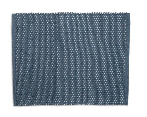 Badematte Miu Baumwolle/Polyester Mischung rauchblau 65,0x55,0x1,0 cm von Kela