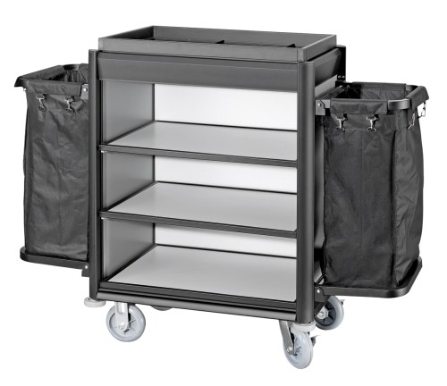 Zimmerservicewagen ZIMMERSERVICEWAGEN SERIE ISABELLA. 2 Wäschesäcke. › Abmessung:Borde