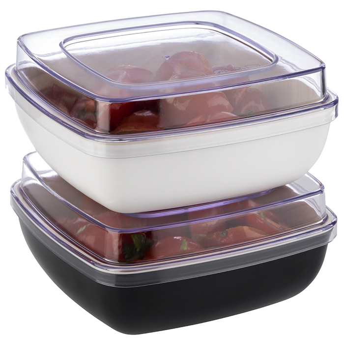 APS Deckel FRIDA, transparent, Maß: 13 x 13 x 2,5 cm, Material: SAN-Kunststoff