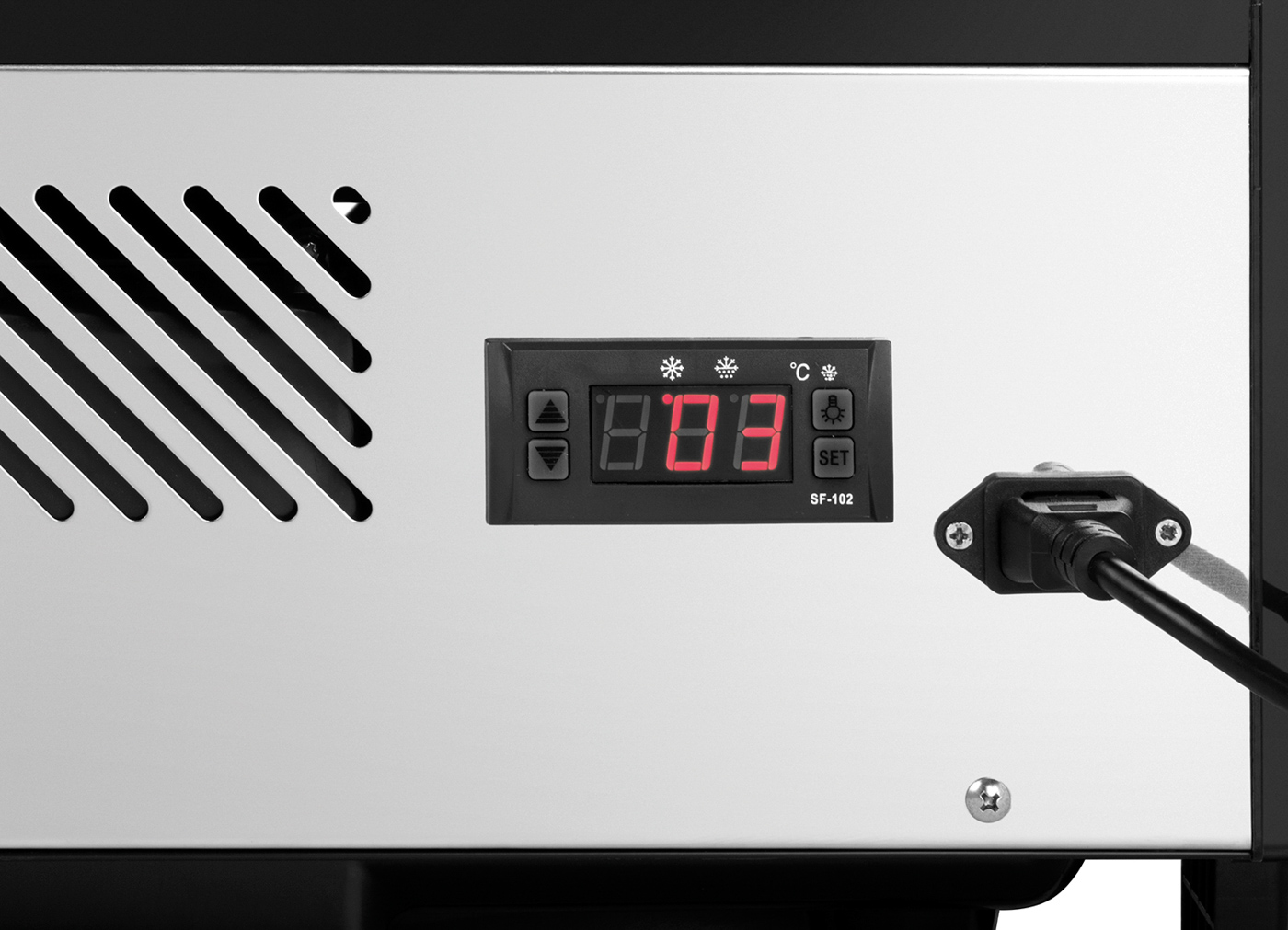 Bartscher Kalte Theke Bartscher DeliCool II-D |Klimaklasse: 4 | Maße: 71 x 56,8 x 68,6 cm.Gewicht: 55 kg