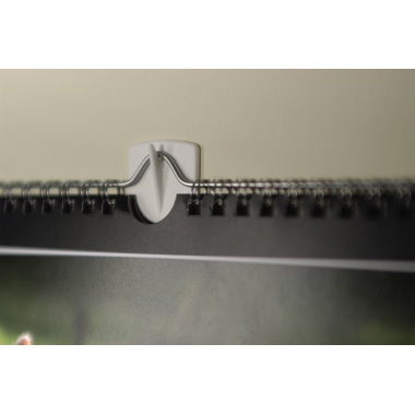 tesa® Haken Powerstrips® Bilder, Kalender 30 x 120 mm (B x L) 1kg inkl. 4 Powerstrips® Large weiß 2 St./Pack.,