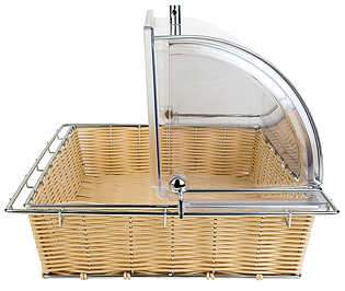 BÜFETT-KORB GN 1/1 (ohne Haube) außen ca. 57,5 cm x 36,5 cm - Höhe 8,0 cm