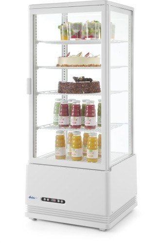 HENDI Aufsatz Kühlvitrine 98 Liter - 230 V - 190 W - 452x406x(H)1116 mm