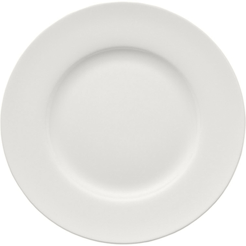 Rosenthal Teller JADE mit Fahnenrand, Durchmesser: 25 cm, Material: Bone China - weiß, spülmaschinengeeignet.