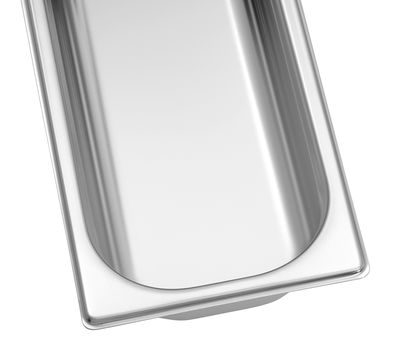 Bartscher GN-Behälter, 2/4, T65 | Ausführung:Ohne Perforation | Maße: 53 x 16,2 x 6,5 cm.Gewicht: 0,75 kg