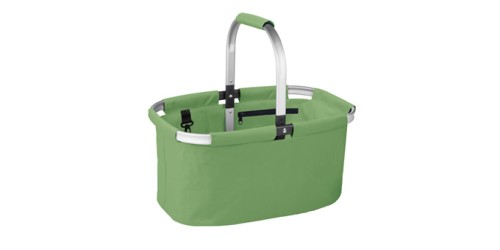 Faltbarer Einkaufskorb SHOP!, grün