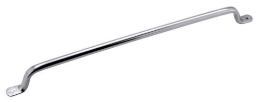 Hängeleiste aus Edelstahl 18/10, hochglänzend, Rohr-Ø 1,4 cm, stabile Qualität Gesamtlänge: 45,5 cm