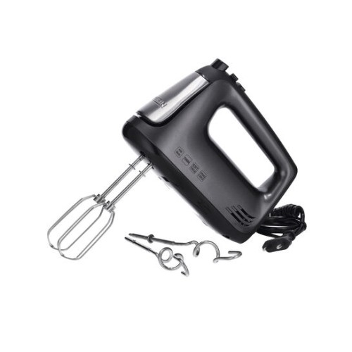 Severin Handmixer, ca. 400 W, 5 Geschwindigkeitsstufen, Turbostufe, Soft-Touch Griff, flexibles Spiralkabel