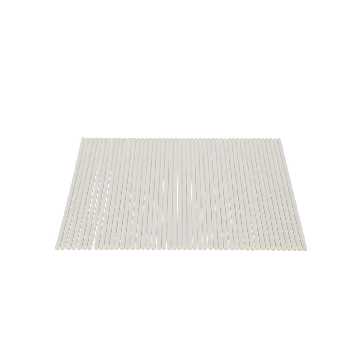 48 CakePop-Stäbchen, 15 cm, weiß