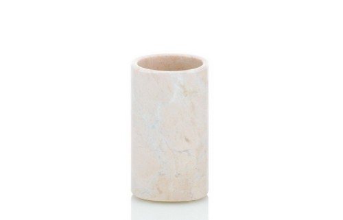Kela Becher Marble Marmor beige 11cmh 6,5cmØ