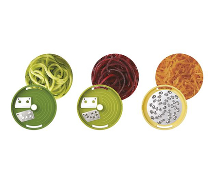 Joseph Joseph Spiro - 3-teiliger Hand-Spiralschneider - mehrfarbig