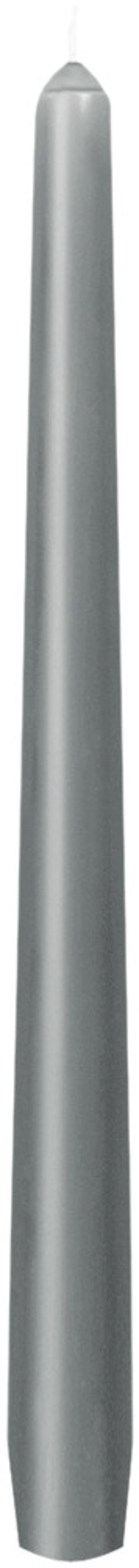 DUNI Leuchterkerzen 250x22mm granite grey 50 Stück