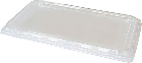 Duni Deckel für 166027 530 x 325 x 30 mm Transparent, 32 Stk/Krt (1 x 32 Stk)