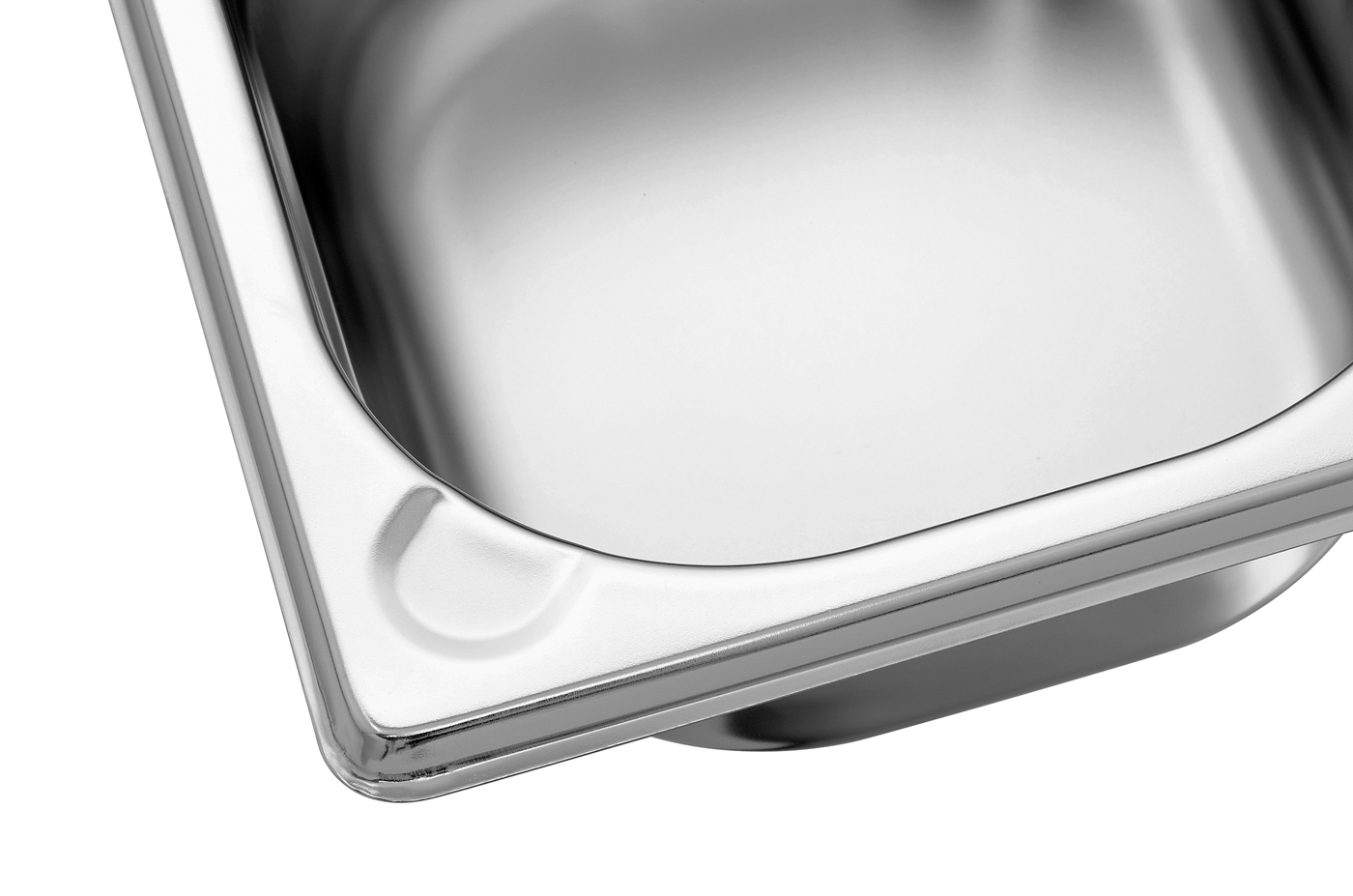 Bartscher GN-Behälter,1/6 GN,T65, Basic Line |Ausführung: Ohne Perforation | Maße: 17,6 x 16,2x 6,5 cm. Gewicht: 0,07 kg