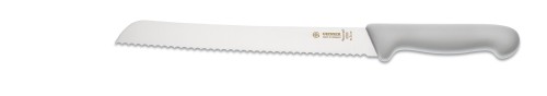 Brotmesser 24 cm, Wellenschliff, weiß Giesser - Made in Germany