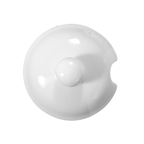 Seltmann Deckel zur Zuckerdose 0,25 l, rund, Form: Compact, weiss, hohe Kantenschlagfestigkeit, Made in Germany