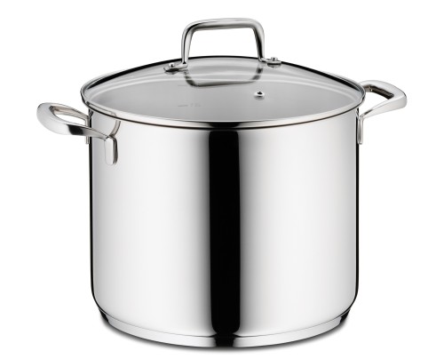 KELA Gemüsetopf Flavoria Edelstahl 18/10 silber glänzend 19,5cm 24,0cmØ 8,0l