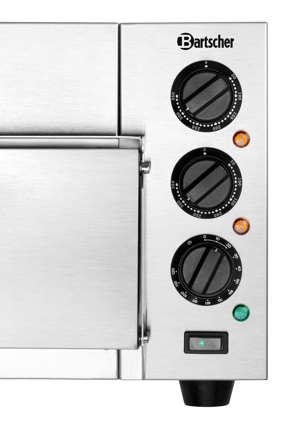 Bartscher Pizzaofen ST415 | Spannung: 230 V |Maße: 56,5 x 58,5 x 26,5 cm. Gewicht: 20,5 kg