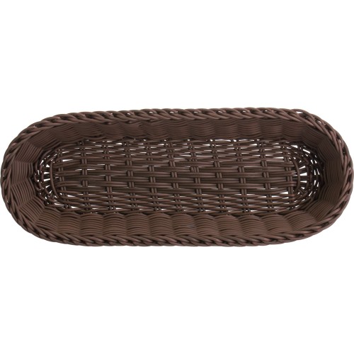 Westmark Baguettekorb oval, 40 x 16 x 8 cm, braun