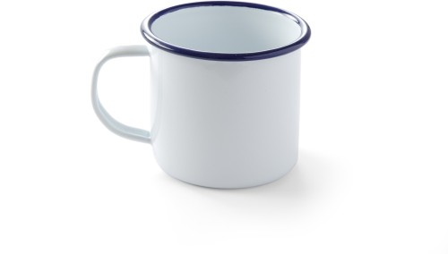 HENDI Tasse mit Henkel - Inhalt: 360 ml - ø90x(H)80 mm