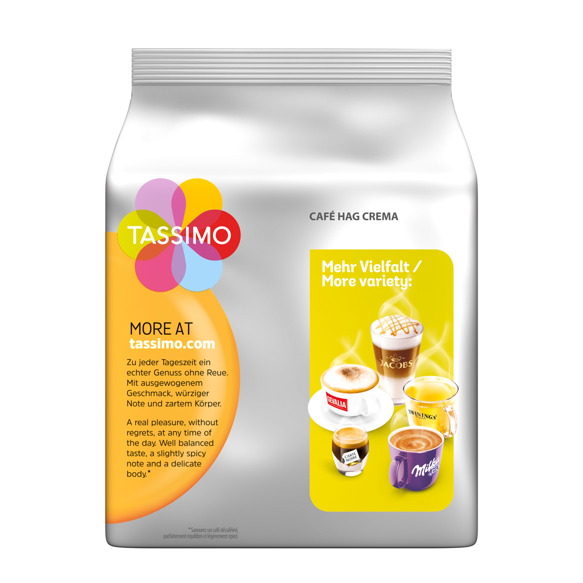 Jacobs Tassimo KAFFEE HAG Inhalt 8 T-Discs