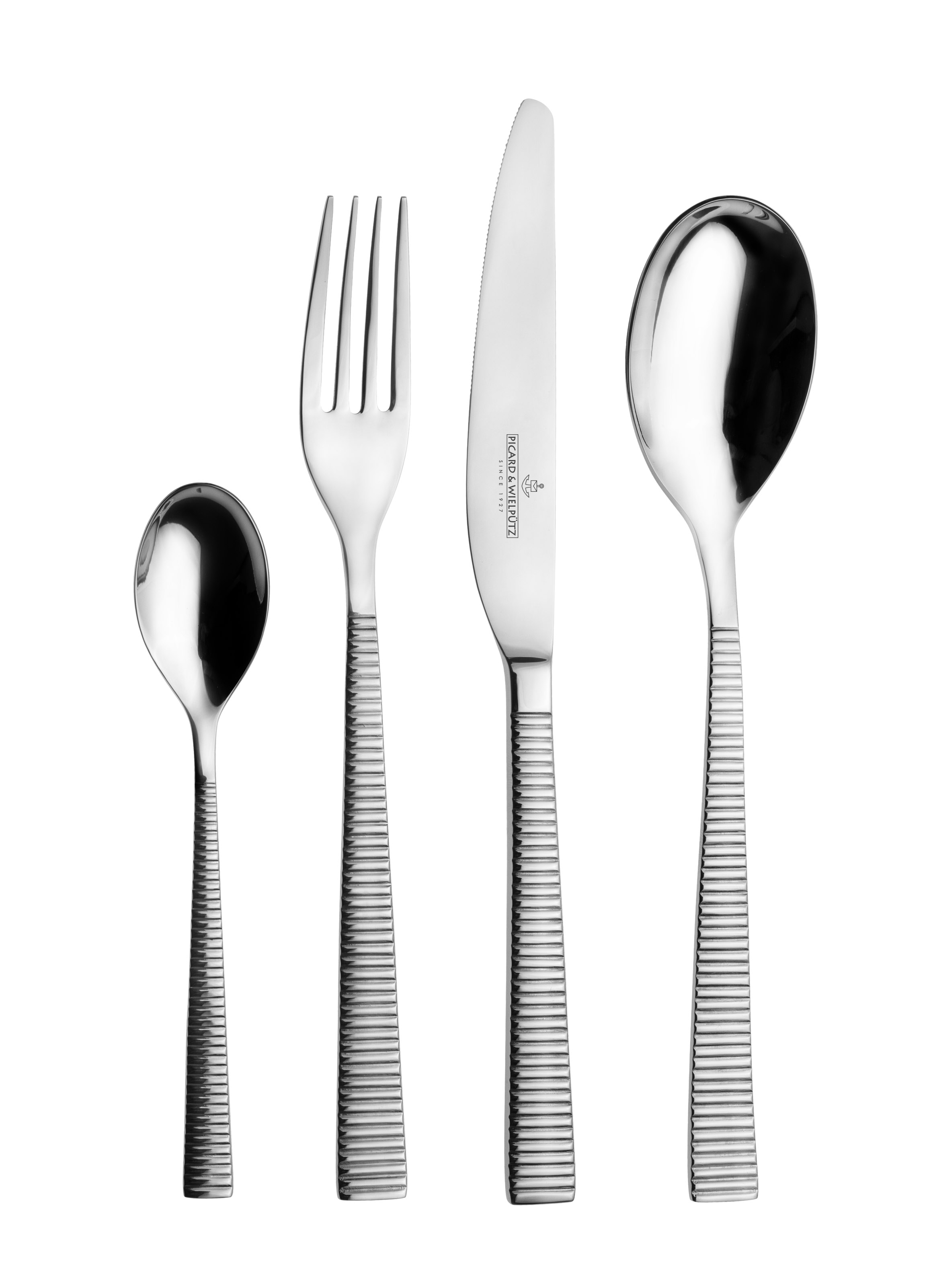 LINA Dessertgabel, aus 18/10 CNS, poliert. Materialstärke: ca. 4,0 mm.