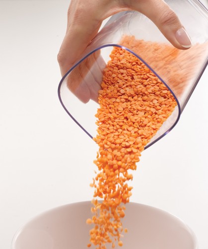 Joseph Joseph Podium - 3-teiliges Aufbewahrungsgestell für Vorratsdosen - grau