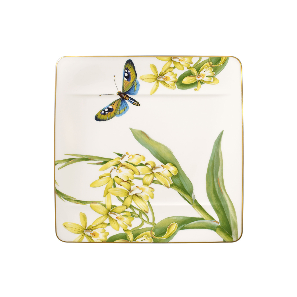 Villeroy und Boch Frühstücksteller - Maße: 23 x 23 x 2,3 cm / Ser.: Amazonia