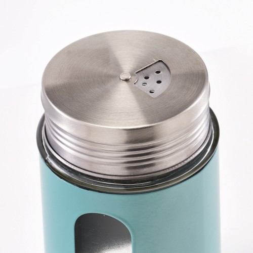 Gewürzstreuer, Glas/Metall, eukalyptus. Ø: 50 mm. Höhe: 85 mm.