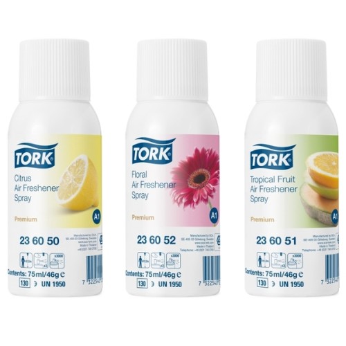 Tork Lufterfrischer Spray im Mixed Pack Premium