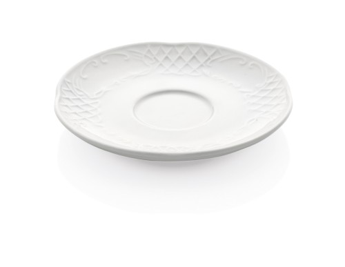 Unterrtasse SERIE BAVARIA. Untertasse für 4712 018. Porzellan, › mit Dekorrand›