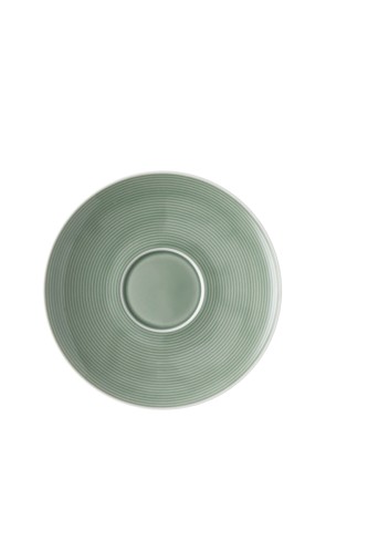 Thomas Kombi-Untertasse Loft by Rosenthal Colour - Moss Green aus Porzellan