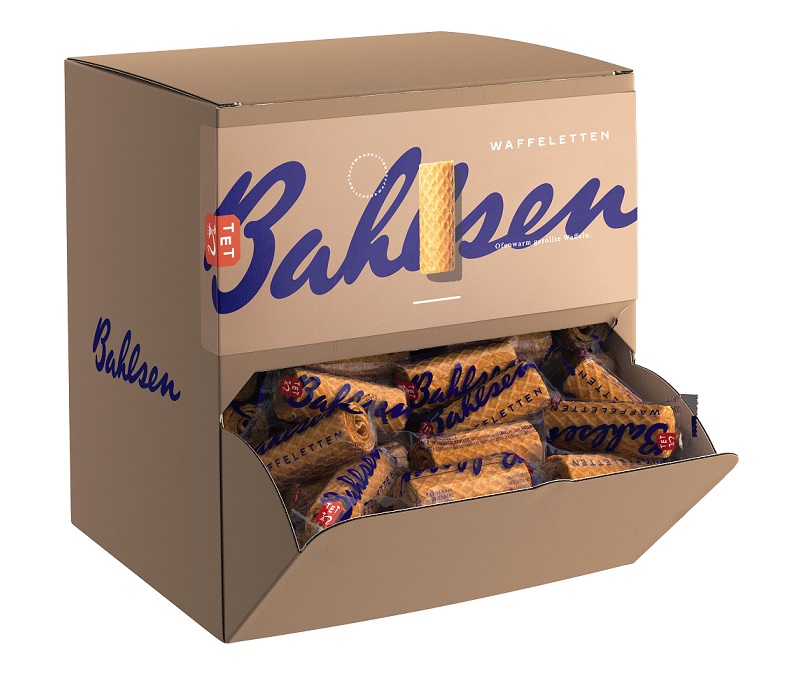 Bahlsen Waffelletten, 40140 760 Gramm Inhalt: ca. 150 Stück à 5,06 g je Spenderbox.