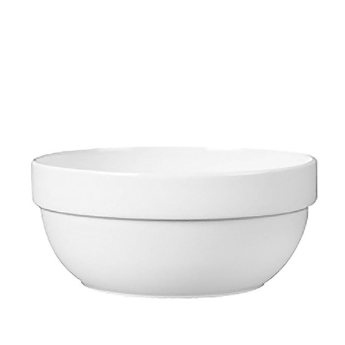 Schüssel rund 23 cm - Form: Universalartikel -, weiss - aus Porzellan. Hersteller: Eschenbach., "Made in Germany".