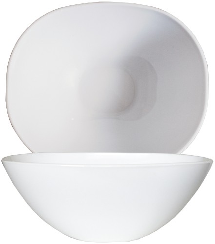 ARCOROC Salat-Schale Form SOLUTIONS uni weiß Maß: 250 x 215 x 96 mm