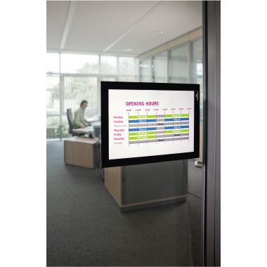 DURABLE Magnetrahmen DURAFRAME® DIN A5 schwarz 2 St./Pack.