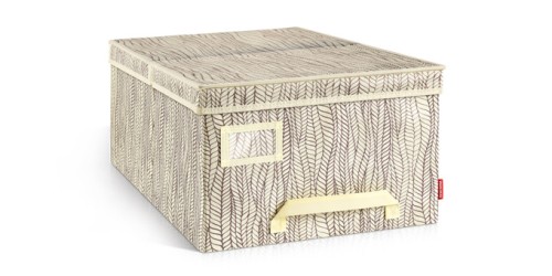 Kasten für Kleidung FANCY HOME 40 x 52 x 25 cm, cremefarbig