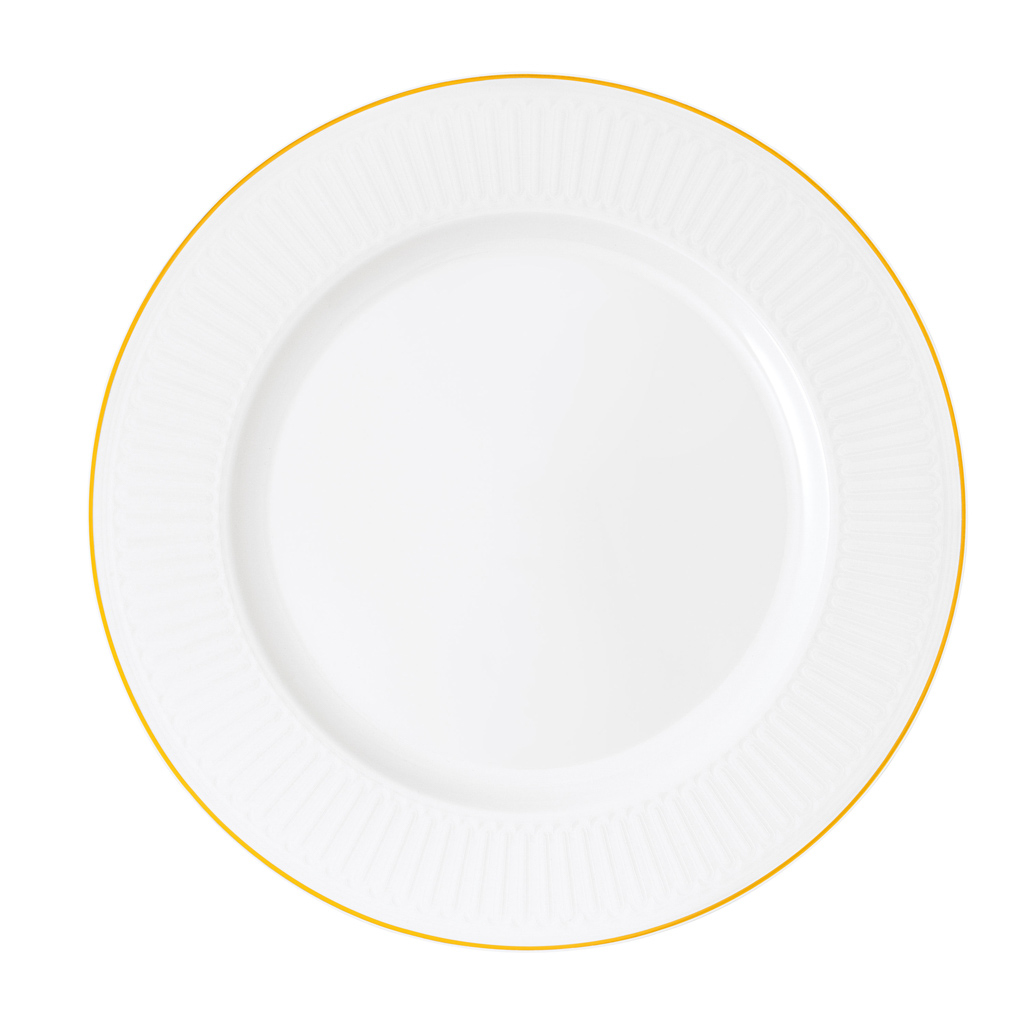 Villeroy und Boch Teller flach - Maße: 33,5 x 33,5 x 2,5 cm / Inh.: 335 L / Ser.: Château Septfontaines