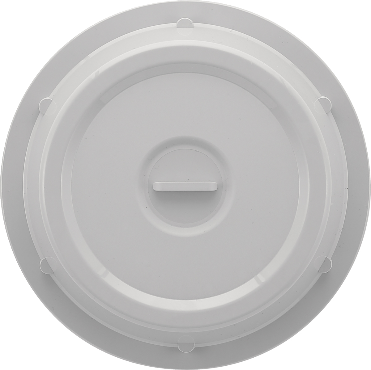 BAUSCHER kunststoffdeckel Cloche m Griff grau hoch htp Ø249mm
